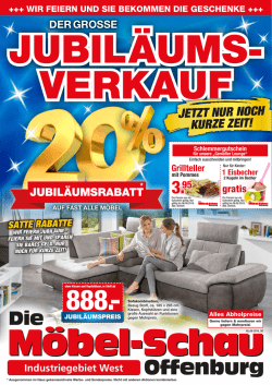 jetzt nur noch kurze zeit! - M&ouml;bel