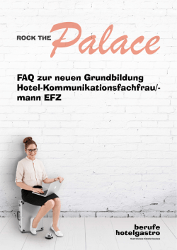 FAQ Hotel-Kommunikationsfachfrau