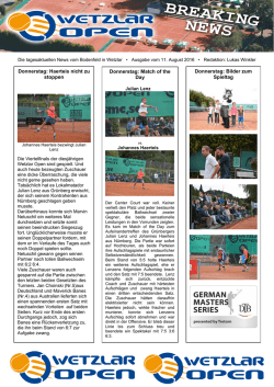 Donnerstag: Match of the Day Donnerstag: Haerteis nicht zu