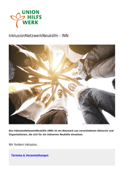 InklusionNetzwerkNeuk&ouml;lln - INN