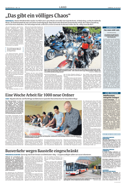 Rheinpfalz 30.07.2016 1000 neue Ordner für Flüchtlinge