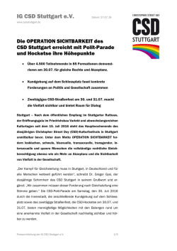 IG CSD Stuttgart e.V.
