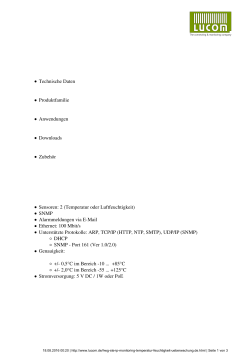 2 (Temperatur oder Luftfeuchtigkeit)