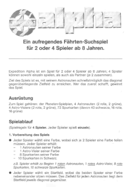 Ein aufregendes F&auml;hrten-Suchspiel f&uuml;r 2 oder 4