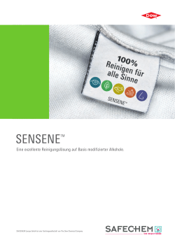 SENSENE - Chemie AG