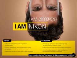 Ihre Perspektiven bei Nikon