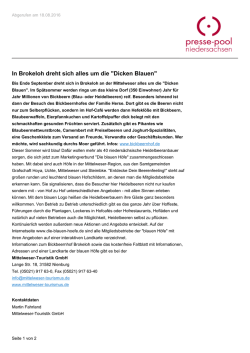 In Brokeloh dreht sich alles um die "Dicken Blauen"