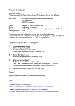 Informationen erhalten Sie hier.