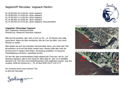 Informationen zum Liegeplatz der Mercedes