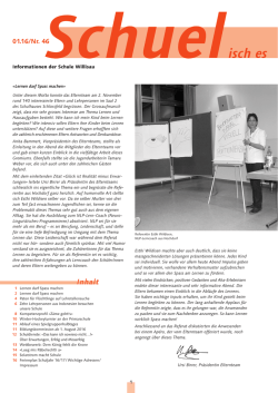 Schuel isch es - Schule Willisau