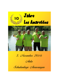 Jahre Los Amarettos