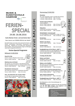 klicken - Musik- und Kunstschule Habrom