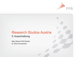 HIER STEHT DER PR&Auml;SENTATIONSTITEL