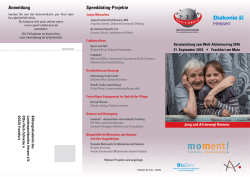 Flyer Welt-Alzheimertag 2016