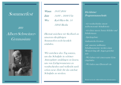 Einladung Sommerfest 2016 1 - Albert-Schweitzer