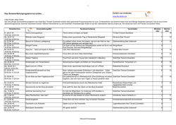 Programm - Teinachtal
