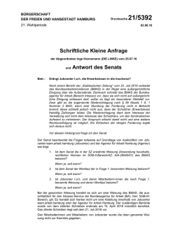 Drucksache 21/5392