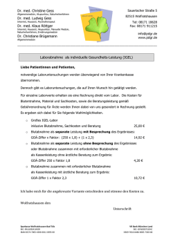 IGEL Labor Einverst&auml;ndniserkl&auml;rung