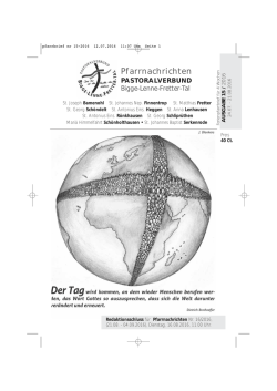 Pfarrnachrichten - Pastoralverbund-Bigge-Lenne