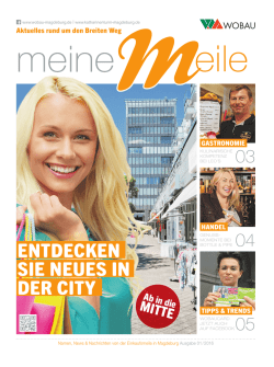 Jetzt downloaden - Wobau Magdeburg