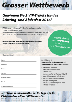 Grosser Wettbewerb