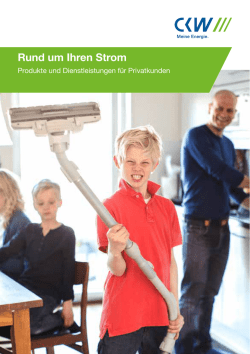 Schweizer Stromprodukte von CKW