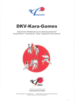 DKV-Kara-Games - beim Karate Verband Schleswig Holstein e. V.