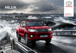 hilux ausstattungslinien