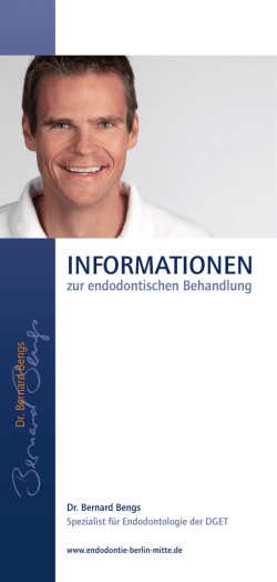 INFORMATIONEN - Endodontie Berlin