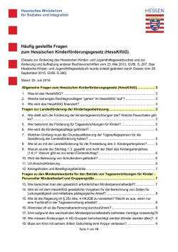 H&auml;ufig gestellte Fragen  - Hessisches Ministerium f&uuml;r Soziales