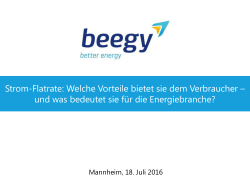 Hand-Out von Beegy - PV
