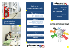 Integration Point - Jobcenter Rhein-Neckar