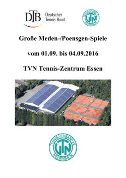 Gro&szlig;e Meden-/Poensgen-Spiele 2016