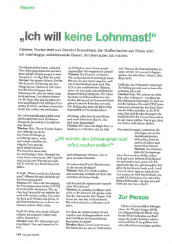 Interview Clemens T&ouml;nnies top agrar 08/2016