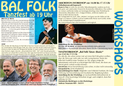 Balfolk - FolkClub Frankfurt