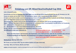 Einladung GfL Mixed cup 2016