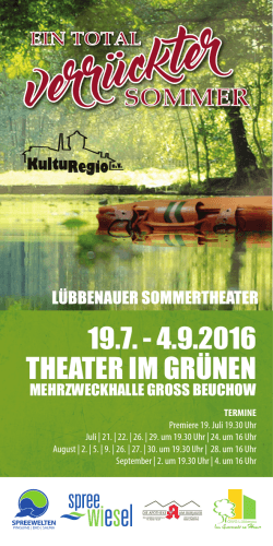 Sommertheater - Spreewald