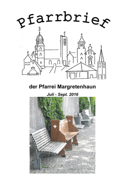 Juli-Sept. 2016 - Pfarrei Margretenhaun