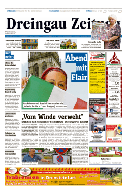 Abend mit Flair - Dreingau Zeitung