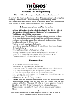 Licht&ndash;Heiz&ndash;System