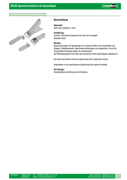 05536 Spannverschlüsse mit Spannbügel