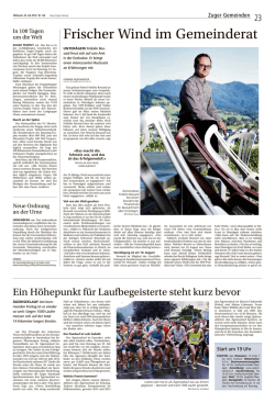 Hauptartikel - Fridolin Bossard