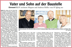 Ehrenamt BLSV zeichnete Magnus und Andreas H&ouml;fler