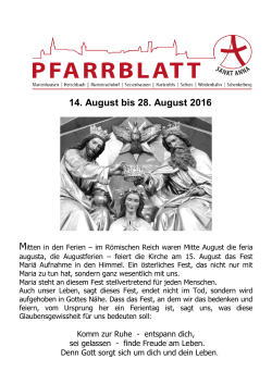 pdf-Datei - Pfarrei St. Anna