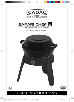 Safari Chef 2 LP - Cadac International