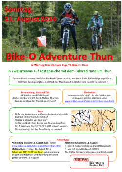 Bike-O Adventure Thun