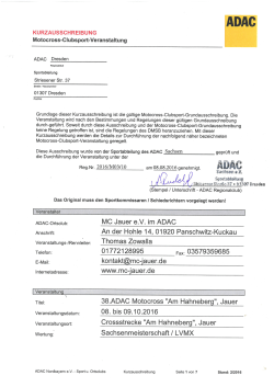 Ausschreibung LM Sachsen / LVMX