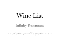Infinity Restaurant - Yacht Club Cala D`Or