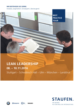 BestPractice Tour LM Lean Leadership.indd