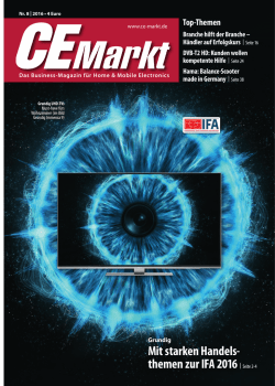 CE-Markt 8-2016 - CE